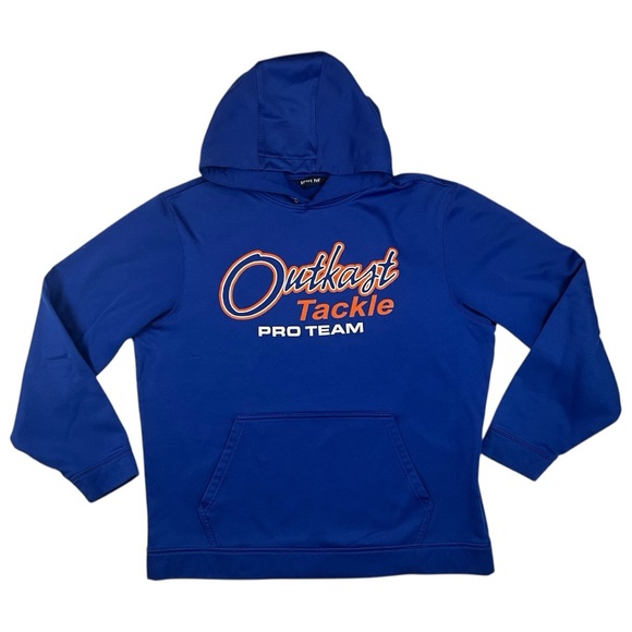 OutKast Tackle Pro Team Sport-Tek‎ Royal Blue Hoodie Large - Picture 1 of 6